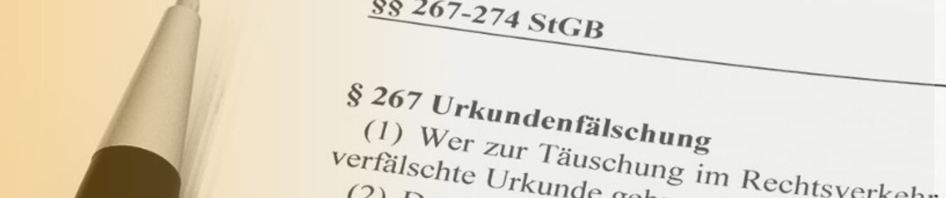 Dokumentenfälschung